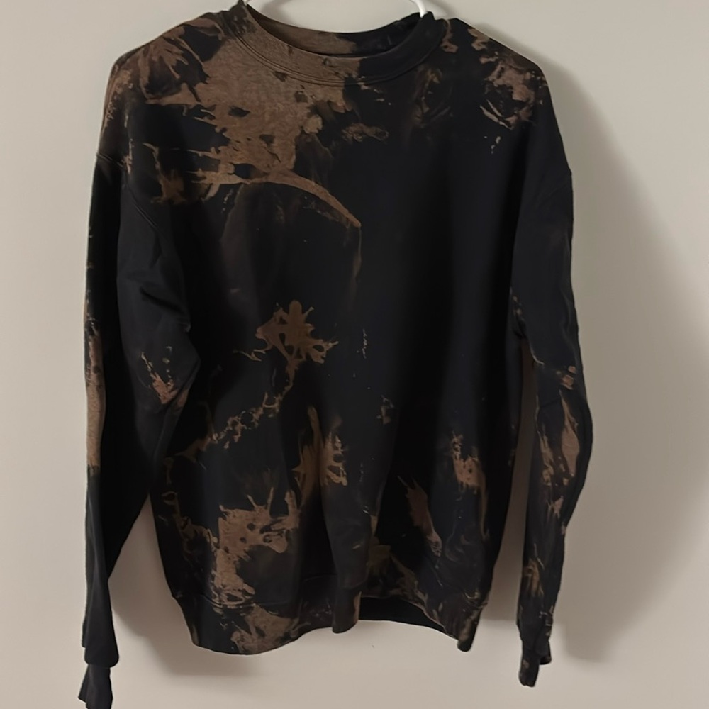 Hand bleached sweat set